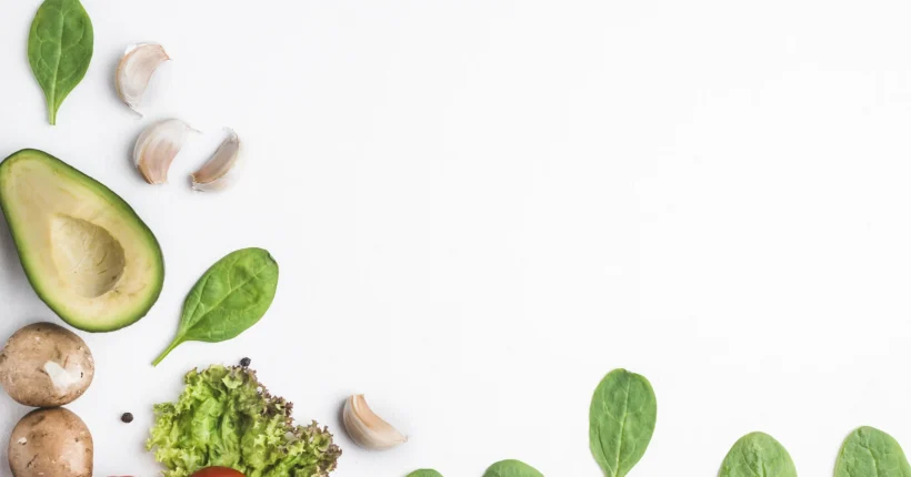 herbs-vegetables-white-background